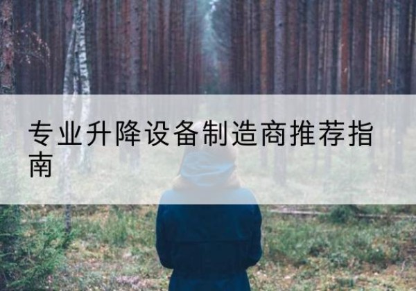容县电动剪叉升降平台厂家-专业升降设备制造商推荐指南